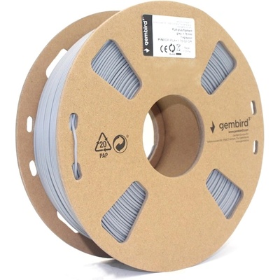 Gembird 3DP-PLA1.75-01-GR PLA 1.75mm 1kg сива нишка (3DP-PLA1.75-01-GR)