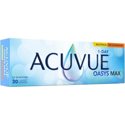Johnson & Johnson Acuvue Oasys Max 1-Day Multifocal for Astigmatism (30 лещи)