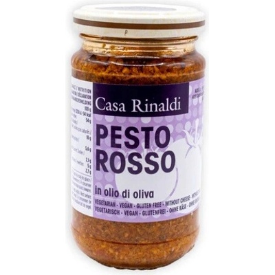 Little Sicily Sicilské Pesto ze sušených rajčat s piniemi a kešu (180 g)