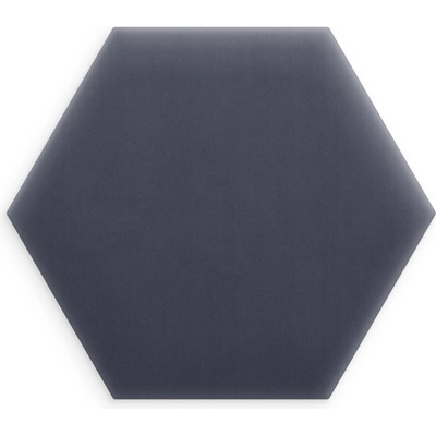 Čalouněný nástěnný panel Magic Velvet levandulový 35x40 cm hexagon