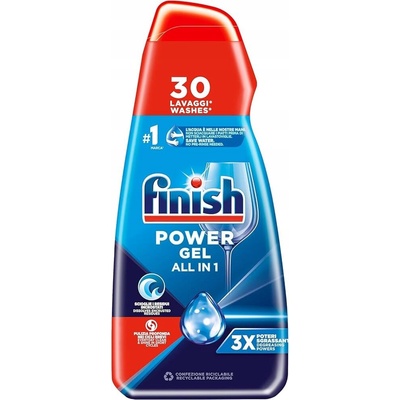 Finish Power Brillante gél do umývačky riadu 600 ml