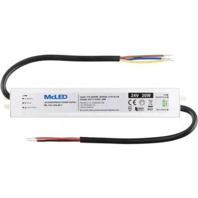 LED napájecí zdroj McLED 24VDC 0,83A 20W ML-732.103.39.1