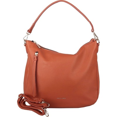 David Jones Středně velká oranžovo-kabelka na rameno i crossbody 7026 hnědá