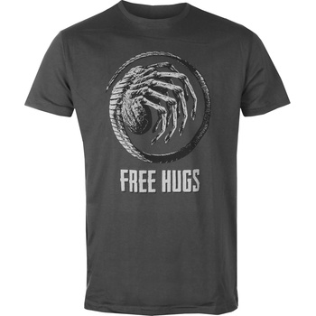 NNM мъжка тениска Alien - Free Hugs - Light Graphite - ALI10314TSC