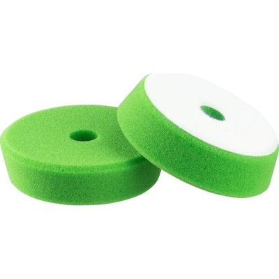 Velcro hladký univerzálny jemný brúsny a leštiaci kotúč na suchý zips, Zelený, 125/140x25mm