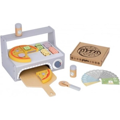 Tooky Toy Tooky Toy: комплект за пица с аксесоари - 42 части (TK991A)