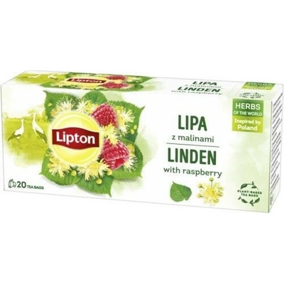 Lipton ovocné linden with raspberry 20 x 0,9 g