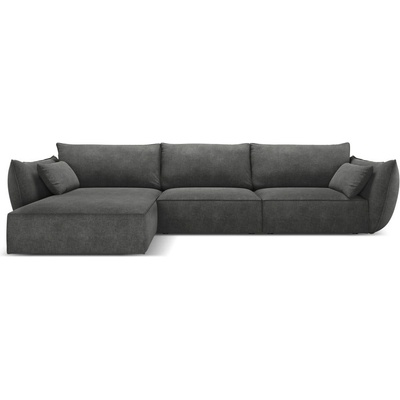 Mazzini Sofas rohová pohovka Vanda Sivá
