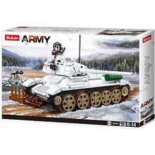 Sluban B0978 Biely tank T-34/85