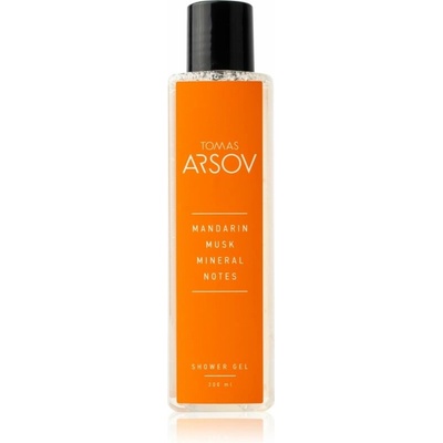 Tomas Arsov Mandarin Musk Mineral Notes Shower gel parfumovaný sprchovací gél s vôňou Mandarin 200 ml