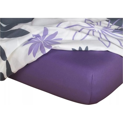 Dadka prostěradlo jersey purpur 90x200x20 – Zboží Dáma