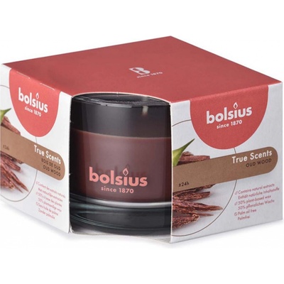 Bolsius Oud Wood 63 x 90 mm