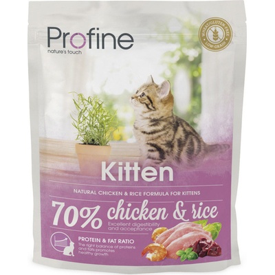 Profine Cat krmivo bez lepku pro koťata s kuřetem a rýží 0,3 kg