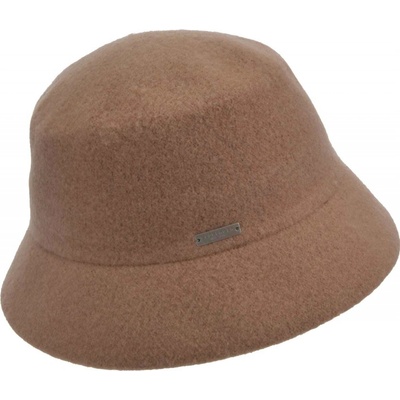 Seeberger Bucket hat zimní vlněný klobouček béžový