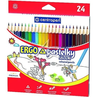 Centropen pastelky 9521 24 ks