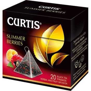 Curtis černý čaj Summer Berries pyramidy 20 ks
