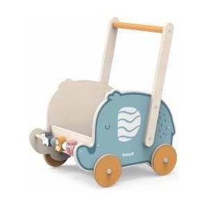 Vigan Viga PolarB Wooden Trolley 2in1 Walker Pusher Slonik Проходилка