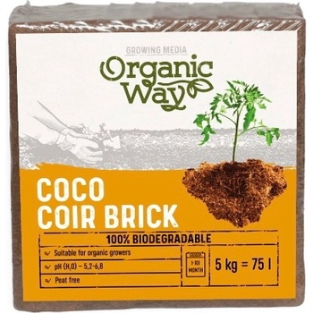 Seklos Кокосово пресовано блокче 75л (5кг)