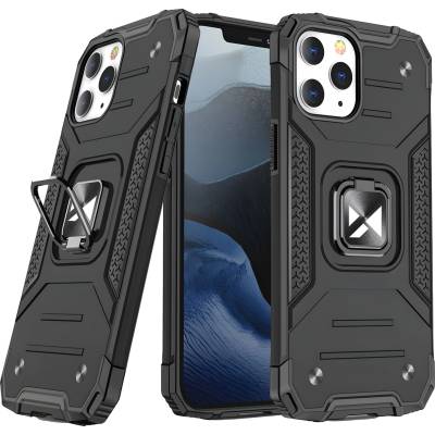 Wozinsky Калъф Wozinsky Ring armor за Apple iPhone 12 Pro Max - Черен KP8909