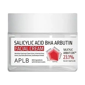 APLB Крем за лице Salicylic Acid BHA Arbutin, 55 ml