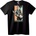 NOONEBRAND Тениска Einstein Рок Звезда - 7XL, Black