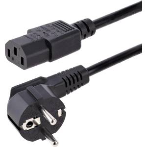  Захранващ Кабел Schuko to C13 250V 10A 2m EU Черен (PXT101EUR)