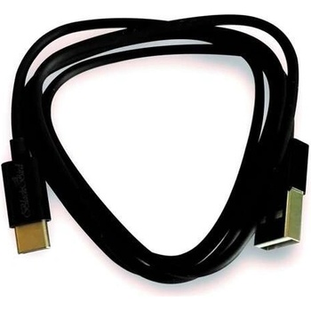 BlackBird BH996 USB-A / USB-C, 1m, černý