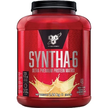 BSN Syntha-6, ванилов чийзкейк, 2300 g, BSN