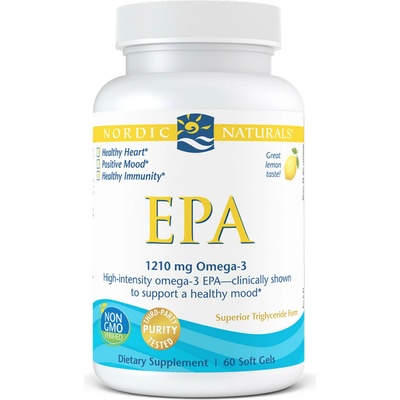 Nordic Naturals EPA 1210 mg Citrón 60 kapsúl