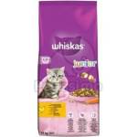 Whiskas Junior - суха храна за малки котки (под 1 година) с пиле - 14 кг
