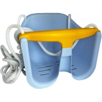 Chemoplast Houpačka Baby modrá plast 31x30x25cm nosnost 25kg v síťce 12m