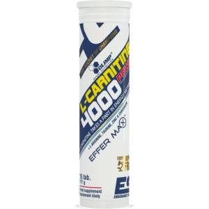 Olimp Sport Nutrition Endurance L-Carnitine 4000 Power Effervescent [15 разтворими таблетки] Лимон