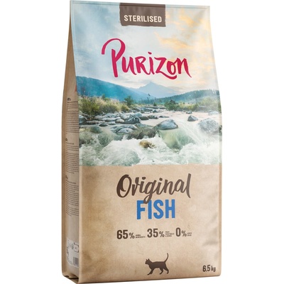 Purizon Sterilised Adult Fish bez obilovin 2 x 6,5 kg