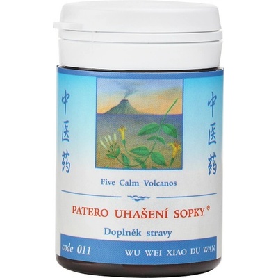 TCM Herbs PÄTORO UHASENÍ SOPKY WU WEI XIAO DU WAN 100 tabliet 30 g