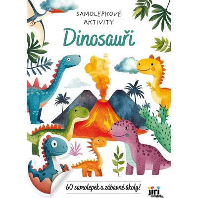 Samolepkové aktivity dinosauři