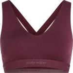 Icebreaker Дамски спортен сутиен Icebreaker Women's 125 Cool-Lite Sprite Racerback Bra Sports bra - Dark Berry (114-3264-1112)