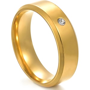 HARAHU Мъжки пръстен NE-17460 - Златен / 52mm KP17460