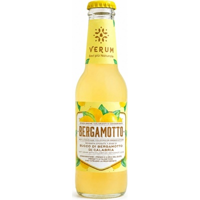 Verum Bergamotto sýtený nápoj s bergamotom 200 ml