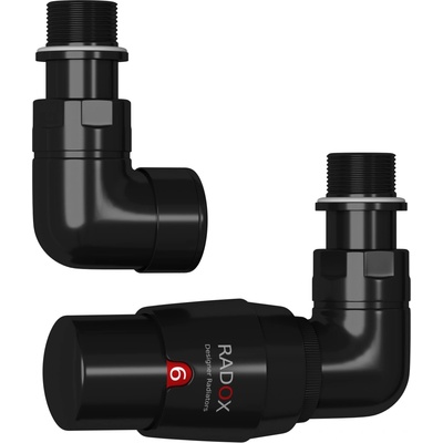 Radox RX2T termostatický ventil černá VT-RX-2T.9005M.OS.L – Hledejceny.cz