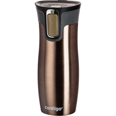 Contigo Termohrnek West Loop 470 ml latte lesk