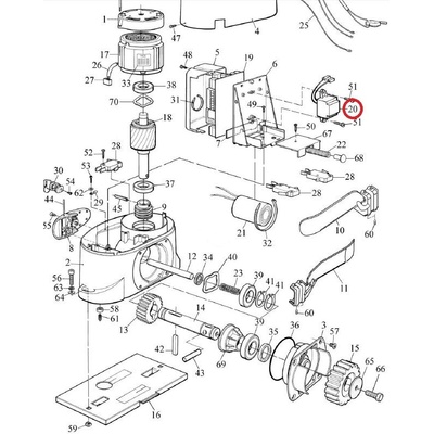 TRA-G.1025 transformátor 21/230 V/8 AV pre ROBO1000