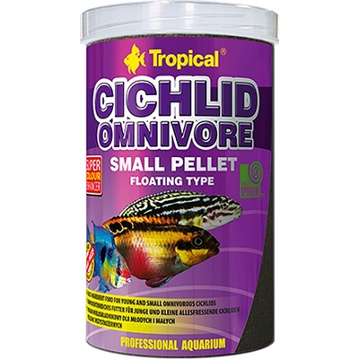 Tropical Cichlid Omnivore Small Pellet 5 l