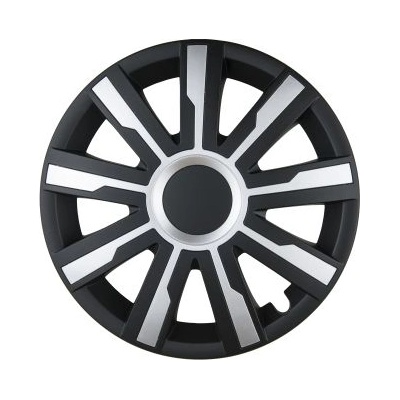 Тасове за джанти Luxor черно / сребро - 15