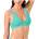 BMYMOON Top Marea bikini top - Green (Sea Blue)
