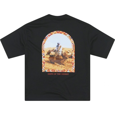 Rose London Тениска Rose London Camel T-shirt - Black