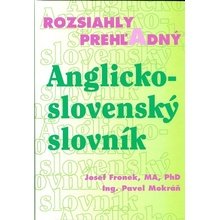 Rozsiahly prehľadný Anglicko - slovenský slovník Josef Fronek, Jozef Fronek, Pavel Mokráň