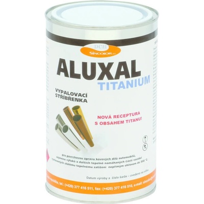 Stachema Vypalovací stříbřenka Aluxal TITANIUM 1kg