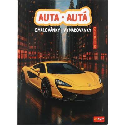 Trefl Vymaľovanky Autá 24 strán