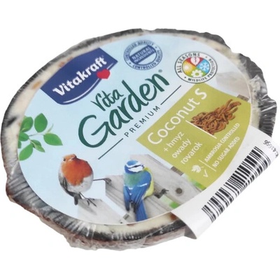 Vitakraft Vita Garden plněný kokos 1 2 s moučnými červy S 160 g