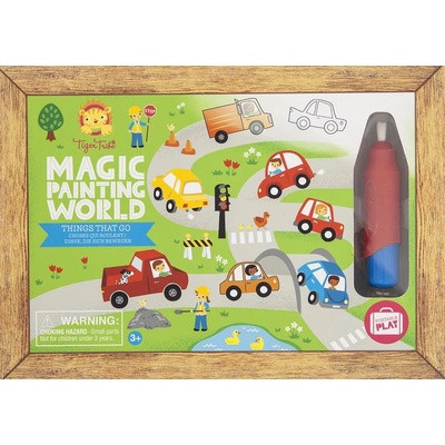 Tiger Tribe Комплект за рисуване с вода Tiger Tribe - Неща. които вървят (9341736004544)